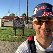 Brad Addink  / Military Ridge State Trail (WI) unsupported FKT