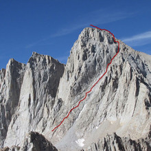 Mountaineer's Route on Mt Whitney