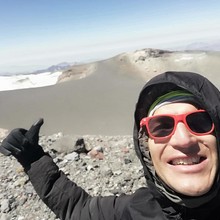  José Manuel Cartes Urzúa / Volcán San José (ruta Normal, Cabrerío a Cumbre Internacional) ascent FKT