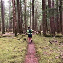 Chuck Malinski, Mary Flinders, Tabatha Collins / Press Traverse FKT