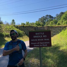 Nicholas Hobbs / Neuse River Trail out & back FKT
